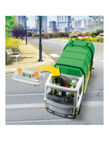 Camión de Reciclaje Playmobil 71234 con 2 Figuras