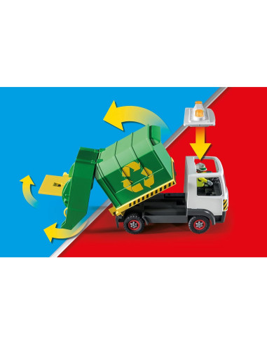 Camión de Reciclaje Playmobil 71234 con 2 Figuras
