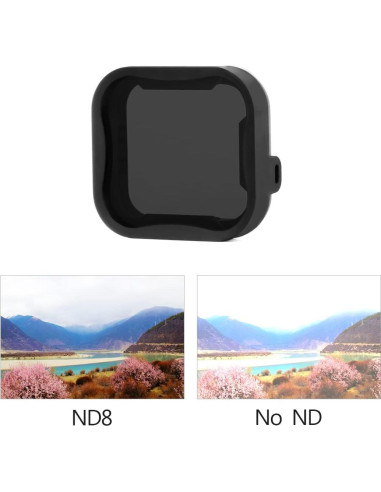 Juego de Filtros de Lente SOONSUN para GoPro Hero 5 6 7 - ND8, Rojo, Magenta