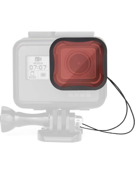Juego de Filtros de Lente SOONSUN para GoPro Hero 5 6 7 - ND8, Rojo, Magenta Juego de Filtros de Lente SOONSUN para GoPro Hero 5 6 7 - ND8, Rojo, Magenta