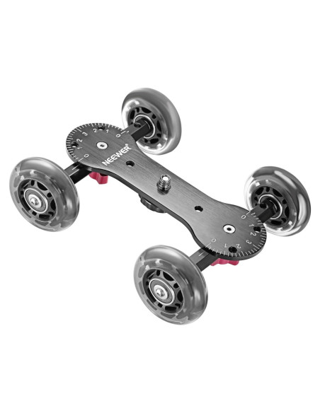 Carro Dolly Deslizante Neewer para Cámara 10kg Ajustable Carro Dolly Deslizante Neewer para Cámara 10kg Ajustable