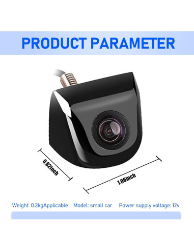 Cámara de Vista Trasera Flygun FUNSXT1000BL HD Universal