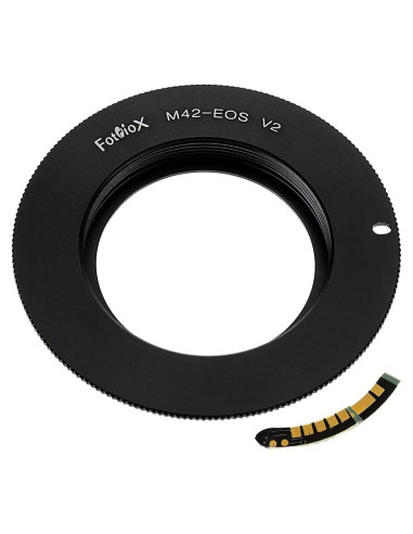 Adaptador de Montura Fotodiox M42 a Canon EOS con Chip Enfoque