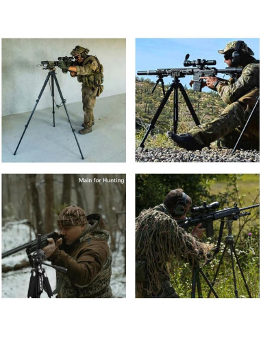 Trípode de Caza Ajustable Aekvinks 62-182cm 360