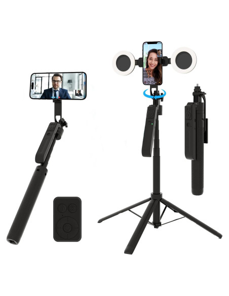 Trípode con seguimiento facial automático DreamPigeon 180 cm Trípode con seguimiento facial automático DreamPigeon 180 cm