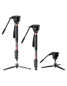 Monopie Telescópico Cayer CF34 de Fibra de Carbono 182.88 cm