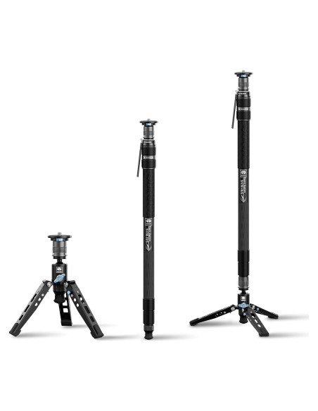 Monopie SIRUI SVM-165 de Fibra de Carbono 165 cm 10 kg Monopie SIRUI SVM-165 de Fibra de Carbono 165 cm 10 kg