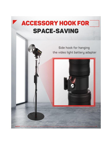 Monopod IFOOTAGE Cobra 2 Base Redonda 79" (RB-A400) 9.98 kg