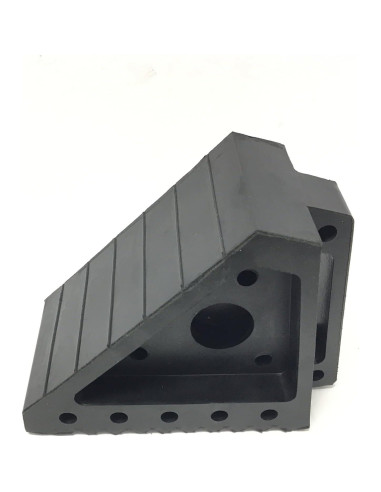 Cuñas de Rueda de Goma MAXXHAUL 70472 2-Pack 20x10x15 cm