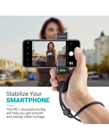 Mango de Agarre Movo PR-1 para Smartphone con Correa
