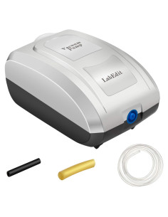 Bomba de vacío LabEdit con tubos y conectores flexibles