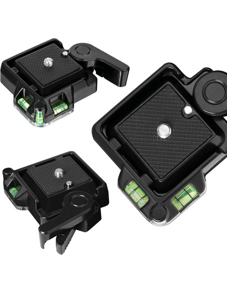 Trípode de cámara Konsait QR-40 con adaptador de liberación rápida Trípode de cámara Konsait QR-40 con adaptador de liberación rápida