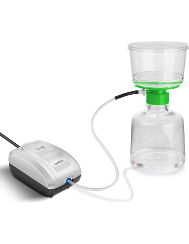 Bomba de vacío LabEdit con tubos y conectores flexibles