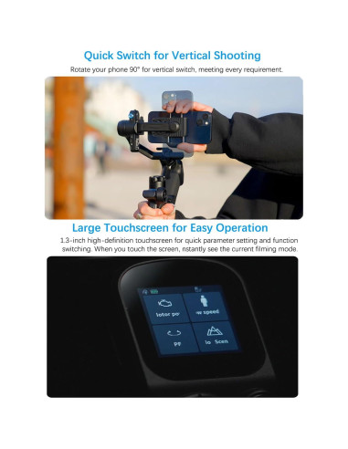Estabilizador de Cardán FeiyuTech Scorp MINI 3 para Smartphone