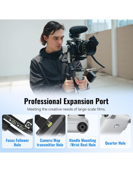 Estabilizador Gimbal ZHIYUN Crane 4E para Cámara DSLR y Mirrorless Estabilizador Gimbal ZHIYUN Crane 4E para Cámara DSLR y Mirrorless
