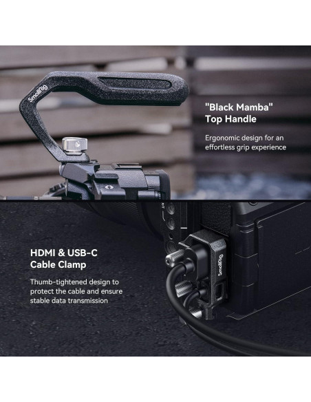 Kit de jaula SmallRig 4024 para Panasonic Lumix S5 II/S5 IIX Kit de jaula SmallRig 4024 para Panasonic Lumix S5 II/S5 IIX