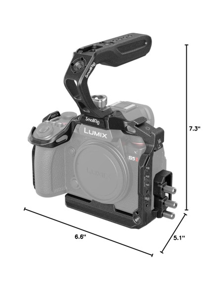 Kit de jaula SmallRig 4024 para Panasonic Lumix S5 II/S5 IIX Kit de jaula SmallRig 4024 para Panasonic Lumix S5 II/S5 IIX