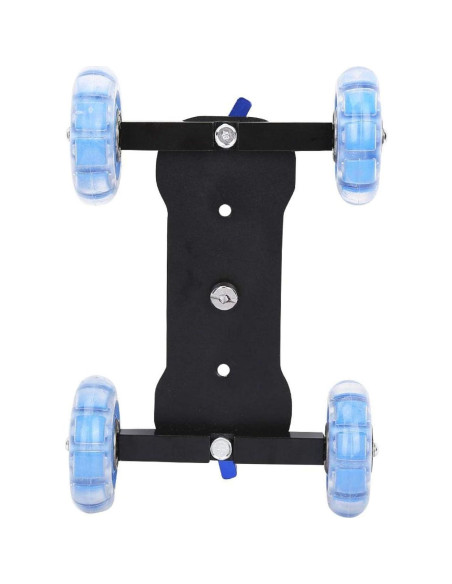 Dolly de Cámara Nikou para DSLR y Móviles, Carga 10kg Dolly de Cámara Nikou para DSLR y Móviles, Carga 10kg