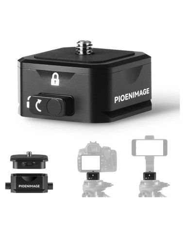 Placa de Liberación Rápida PIOENIMAGE para Trípode 50kg