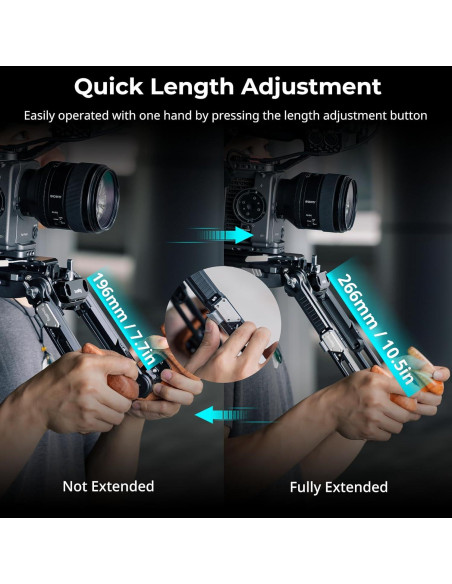Adaptador de brazo de extensión SmallRig 5206 para rig de hombro Adaptador de brazo de extensión SmallRig 5206 para rig de hombro