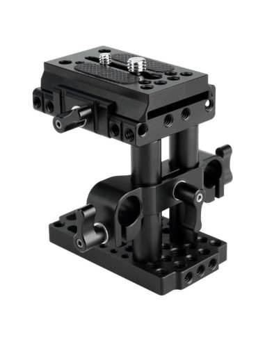 Kit de Elevación de Riel 15mm NICEYRIG con Placa QR