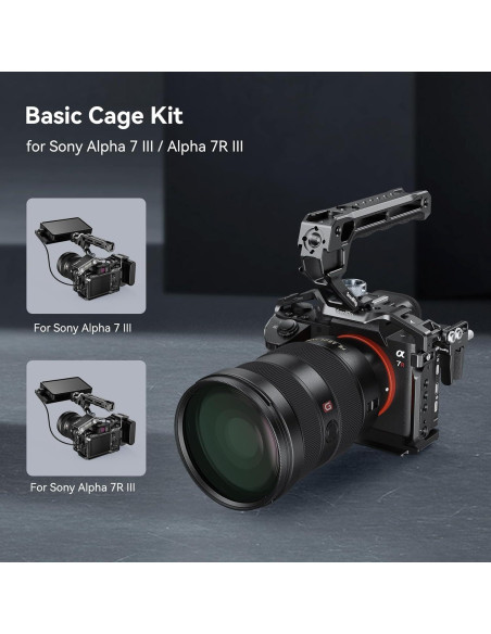 Kit de Jaula para Cámara SmallRig 4198 para Sony A7 III/A7R III Kit de Jaula para Cámara SmallRig 4198 para Sony A7 III/A7R III