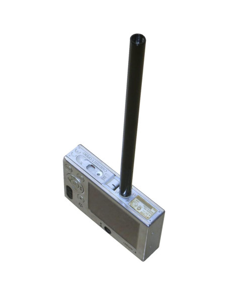 Tubo Extensor de Trípode Metal 15.24 cm Rosca 1/4"-20 Tubo Extensor de Trípode Metal 15.24 cm Rosca 1/4"-20