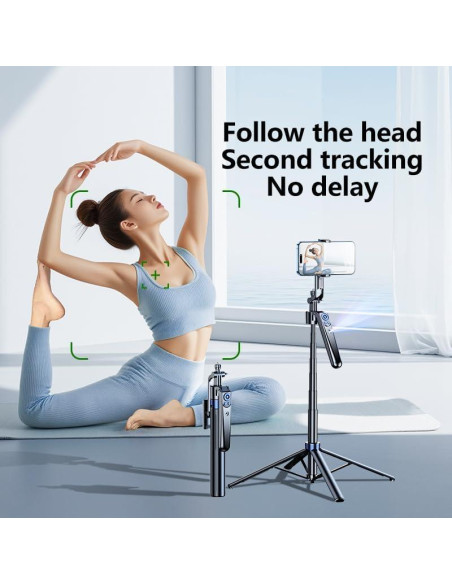 Trípode Inteligente con Seguimiento Facial 360 para iPhone Trípode Inteligente con Seguimiento Facial 360 para iPhone