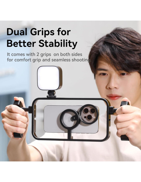 Kit de soporte de video ULANZI MG-001 para smartphone con MagSafe Kit de soporte de video ULANZI MG-001 para smartphone con MagSafe