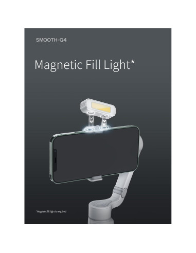 Estabilizador Gimbal ZHIYUN Smooth Q4 Combo 3 Ejes Plegable