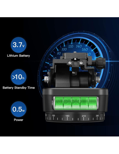 Cabezal de trípode motorizado Soonpho M4 con control remoto