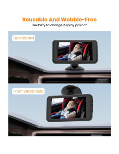 Soporte de Ventosa Babyvue para Cámara de Coche - Ajuste Universal 2