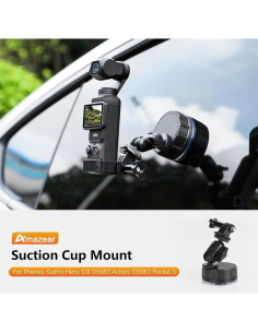 Soporte de Ventosa para DJI OSMO Pocket 3 - Accesorios de Cámara 2