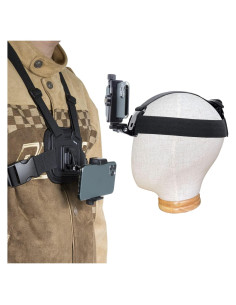 Correa de Pecho y Cabeza Suptig para Teléfono y GoPro