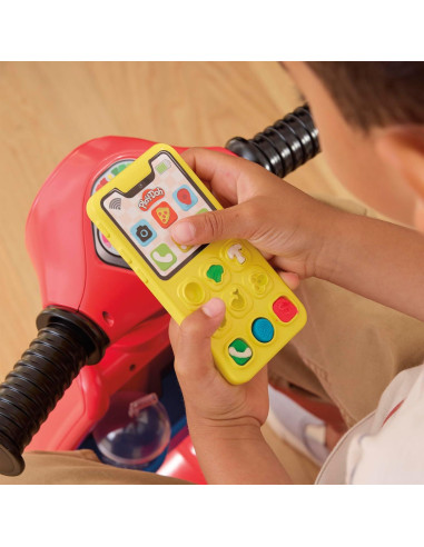 Juego de entrega de pizza Play-Doh con scooter 10 colores