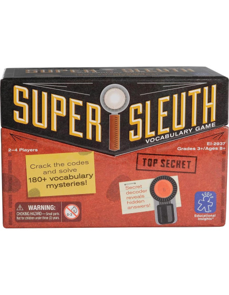 Juego de Vocabulario Detective Educational Insights 200 Tarjetas Juego de Vocabulario Detective Educational Insights 200 Tarjetas