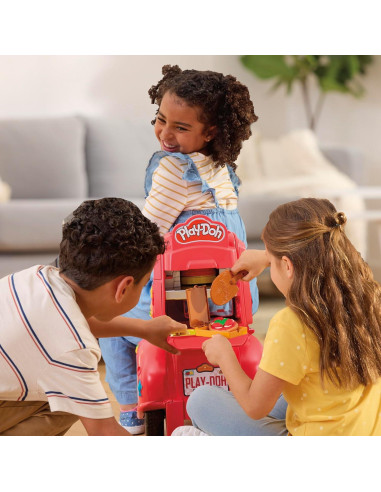Juego de entrega de pizza Play-Doh con scooter 10 colores