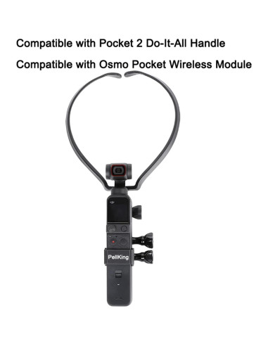 Soporte de Cuello PellKing para DJI Pocket 2 y Osmo Pocket