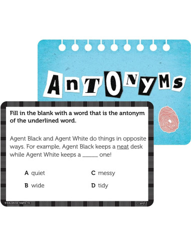 Juego de Vocabulario Detective Educational Insights 200 Tarjetas