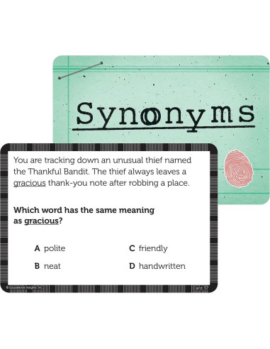 Juego de Vocabulario Detective Educational Insights 200 Tarjetas