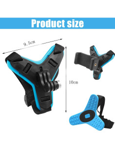 Soporte de Correa de Barbilla para Casco GoPro FCtianx 2
