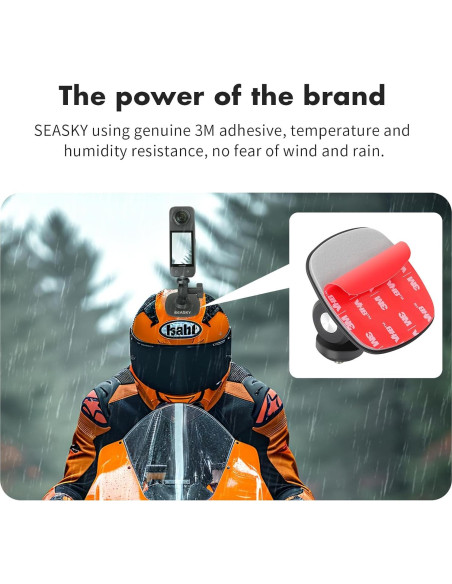 Soporte de Casco SEASKY A2-T20 para Cámaras 360 - Fibra de Carbono Soporte de Casco SEASKY A2-T20 para Cámaras 360 - Fibra de Carbono
