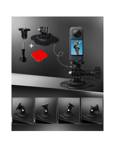 Soporte Adhesivo Flexible HERSAUL para GoPro Hero 8-13 e Insta360 2