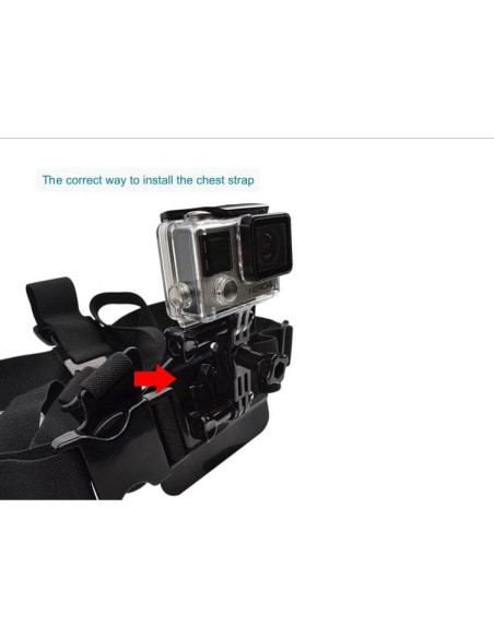 Arnés de Montaje en el Pecho Reflex Camera para GoPro y más Arnés de Montaje en el Pecho Reflex Camera para GoPro y más