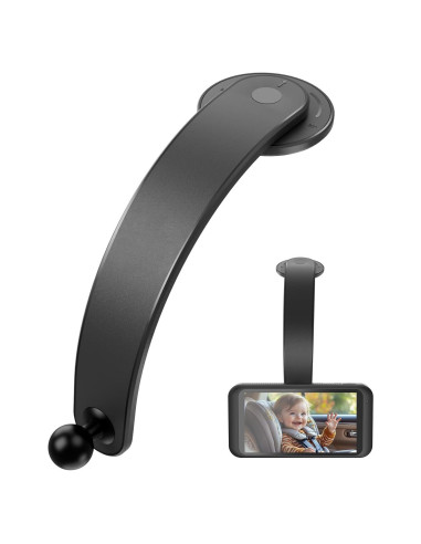 Soporte de cámara de coche para bebés LUCKVIEW 17 mm 360