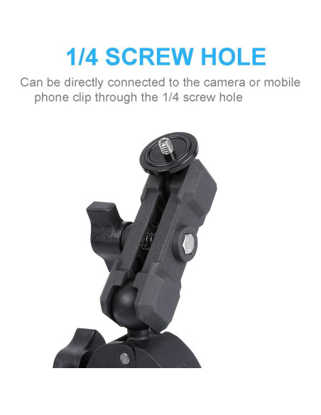 Soporte de cámara PellKing para motocicleta y bicicleta 360 Soporte de cámara PellKing para motocicleta y bicicleta 360