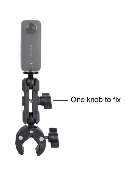 Soporte de cámara PellKing para motocicleta y bicicleta 360 Soporte de cámara PellKing para motocicleta y bicicleta 360