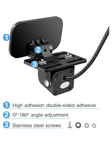 Soporte de cámara trasera para dash cam Shenzhenshi - 2 PCS