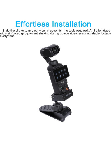 Soporte de cámara para visera PellKing DJI Osmo Pocket 3