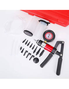 Kit de prueba de bomba de vacío ZJERYL GULL 23 piezas rojo 2